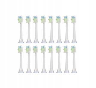 Sada 16 náhradných zubných kefiek kompatibilných s Philips Sonicare
